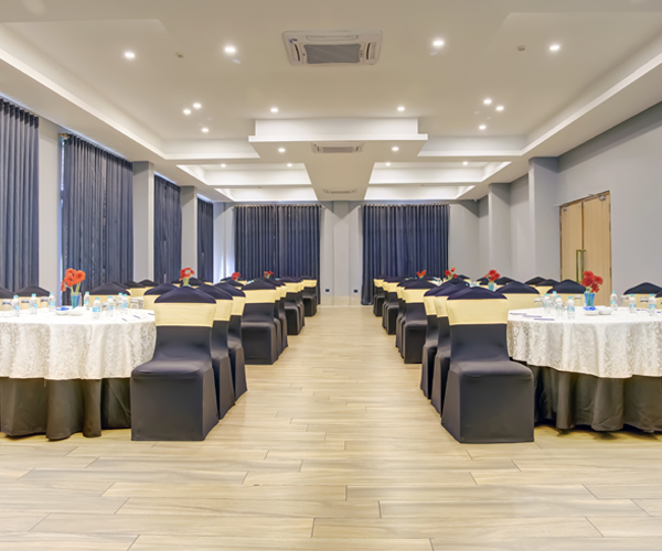 Columbia banquet hall at Cygnett Resort Mountain Breeze , Nainital