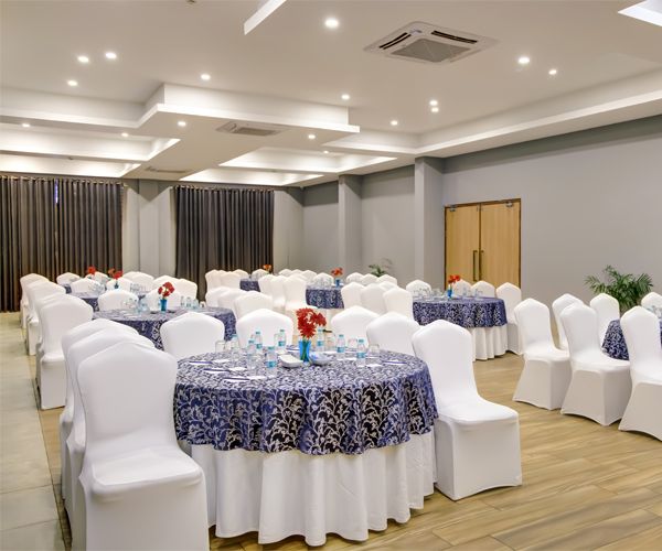 Columbia banquet hall at Cygnett Resort Mountain Breeze , Nainital